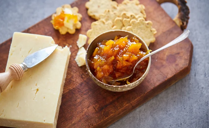 Spicy pumpkin confiture