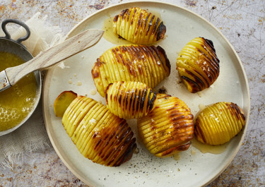 Hasselback kartofler