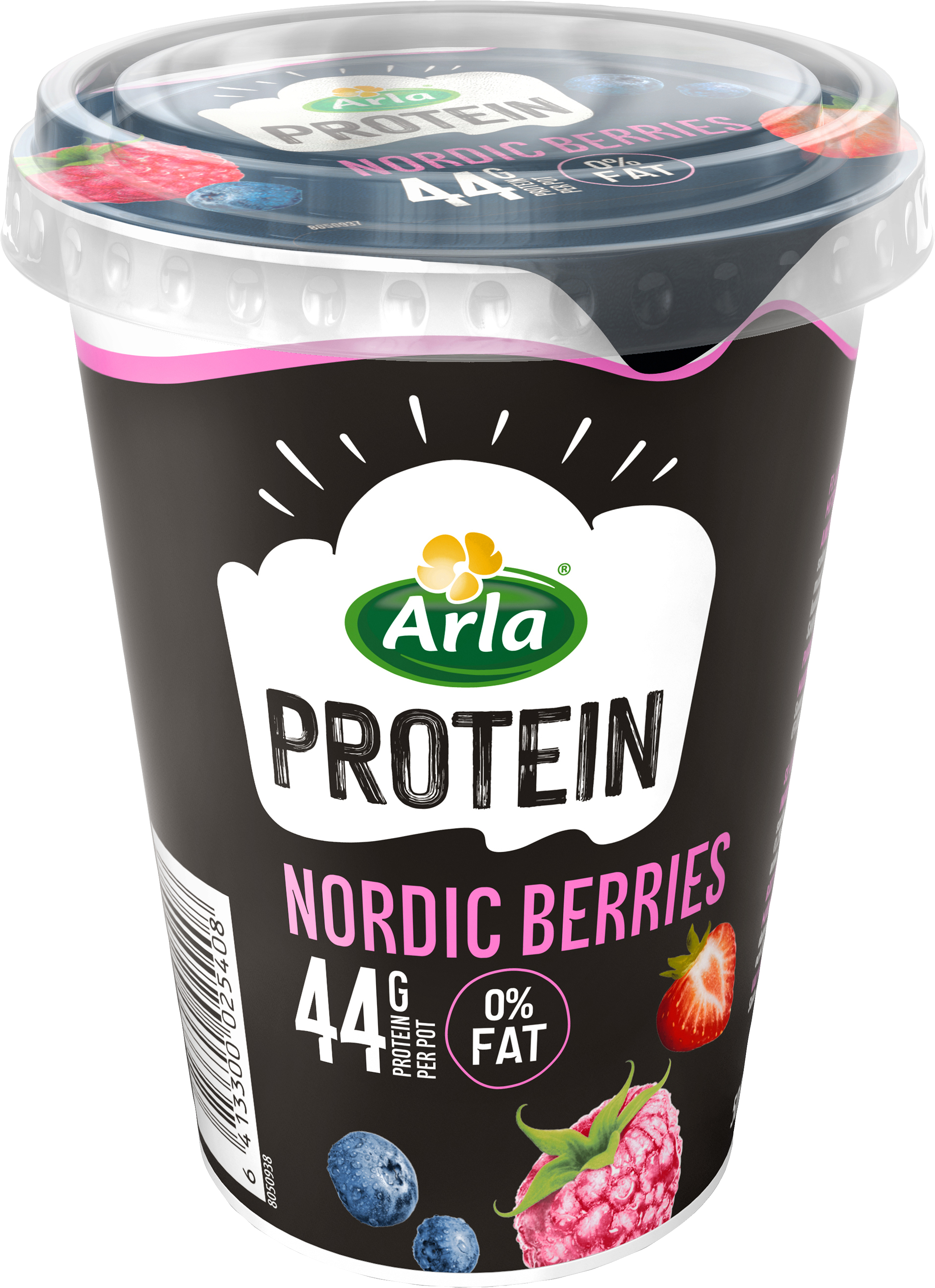 Arla Protein nordic berries rahka 500g laktoositon