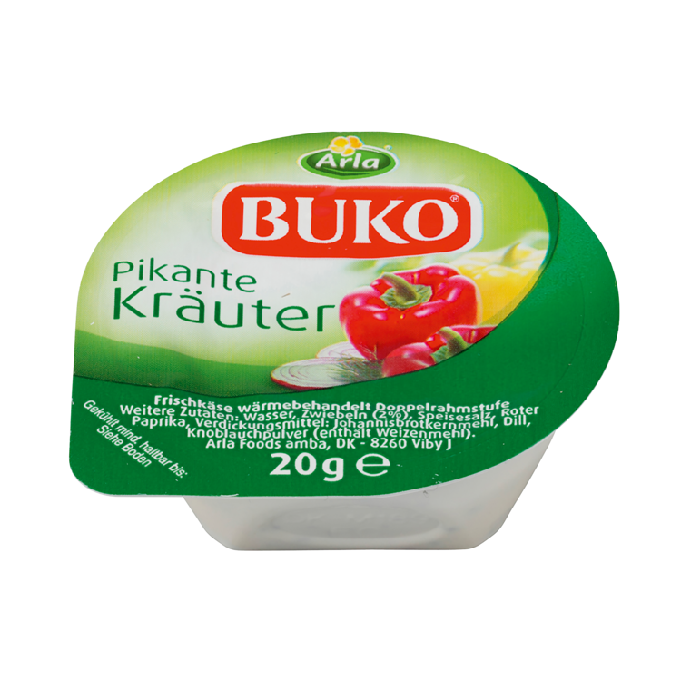 Arla Buko® Pikante Kräuter Portionsgrößen 48x20g | Großhändler finden ...