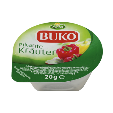 Arla Buko® Pikante Kräuter Portionsgrößen 48x20g