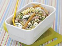 Pastasallad med kassler