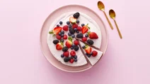 Cheesecake met bessen en skyr