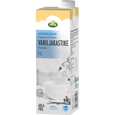 Arla Pro vaniljakastike laktoositon 1L (UHT)