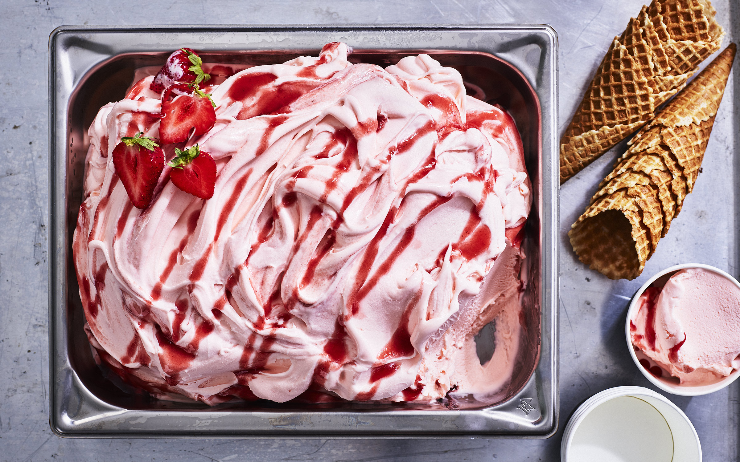 Rosa gelato