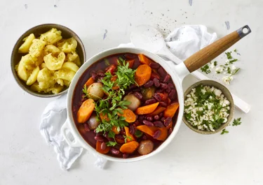 Bonenstoofpot