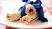 Tunnbrödswraps med skinka
