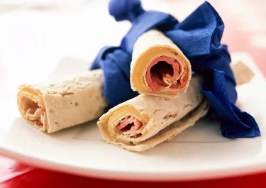 Tunnbrödswraps med skinka