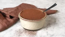 Overnight oats med smak av tiramisu