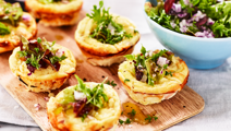 Eiermuffins met cheddar