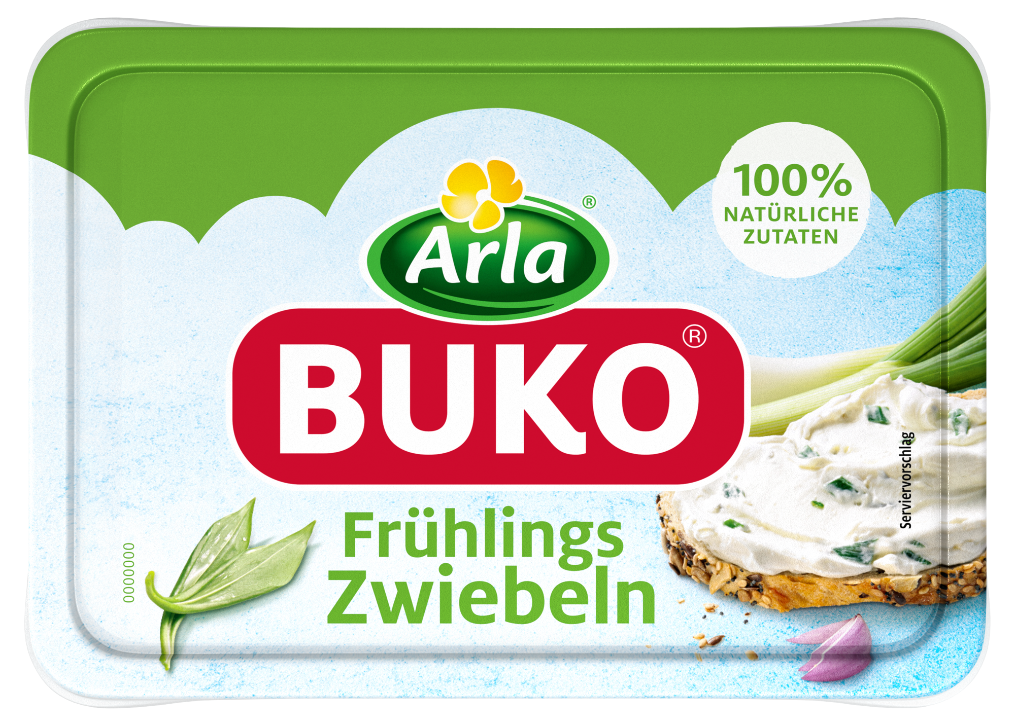 Arla Buko Frühlingszwiebeln, Frischkäse, 200g