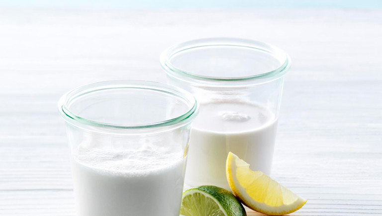 Lime- eller citronsaft