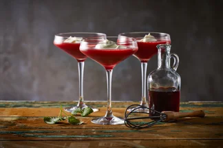 Cocktail rood fruit