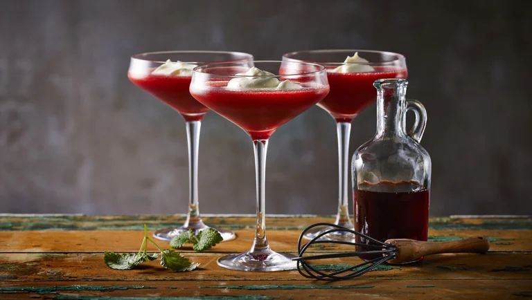 Cocktail rood fruit