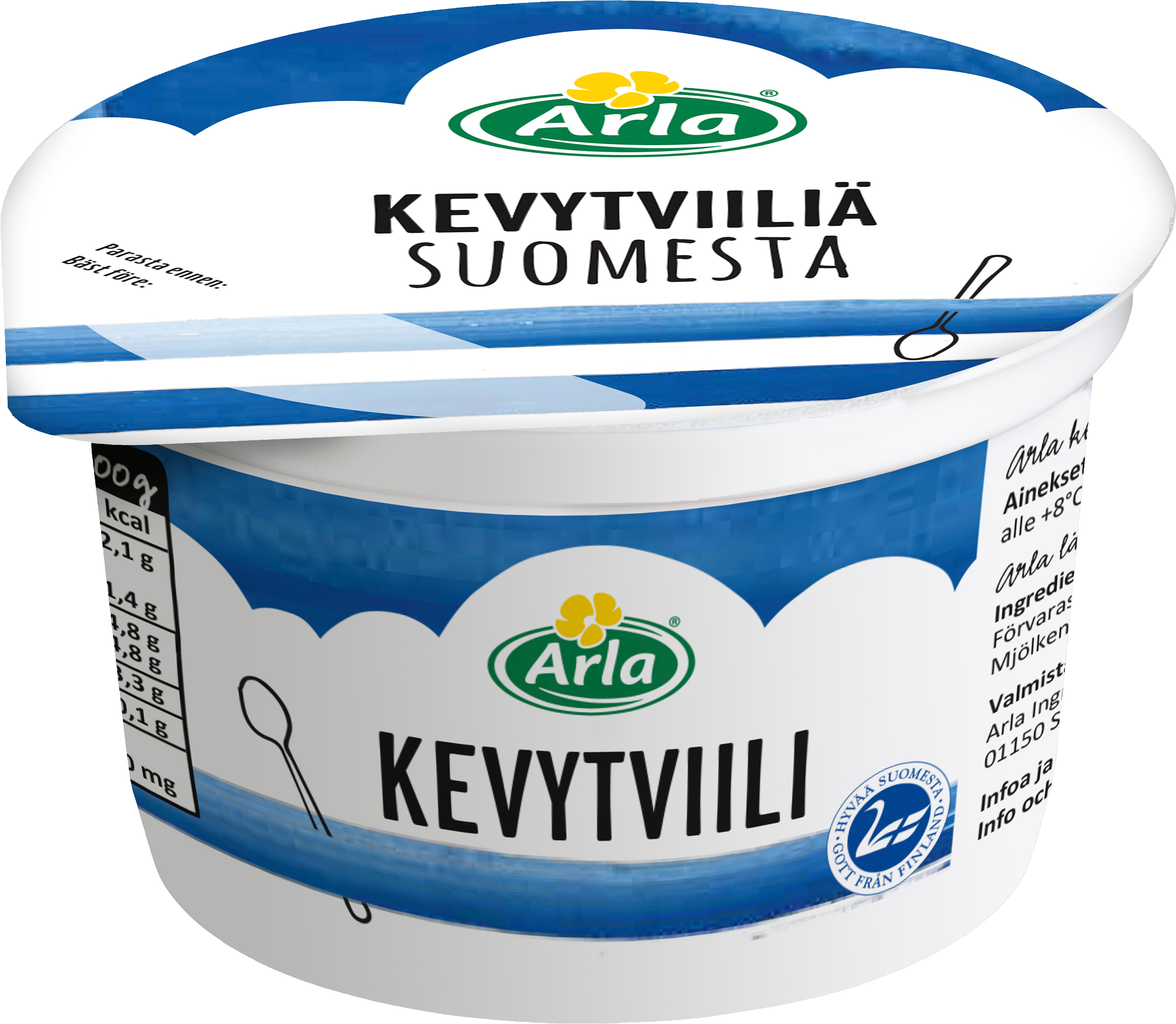 Arla kevytviili Suomi 200g