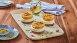 Kunafa Cheesecake with Qishta