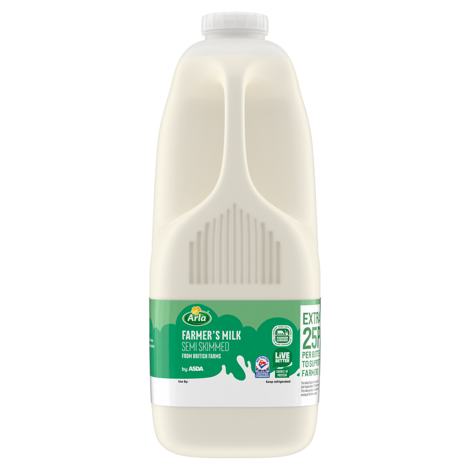 Arla Farmers Milk Semi Skimmed 2L