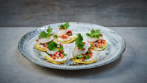 Ceviche på pilgrimsmusslor