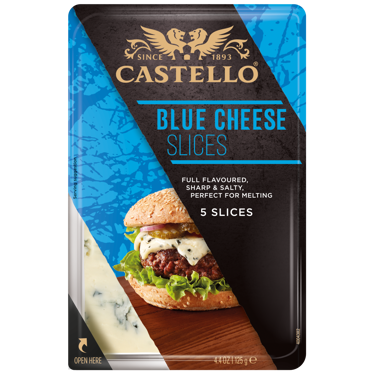 Castello® Burger Blue Cheese Slices