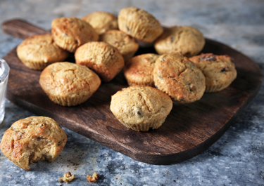 Apelsinmuffins med aprikoser