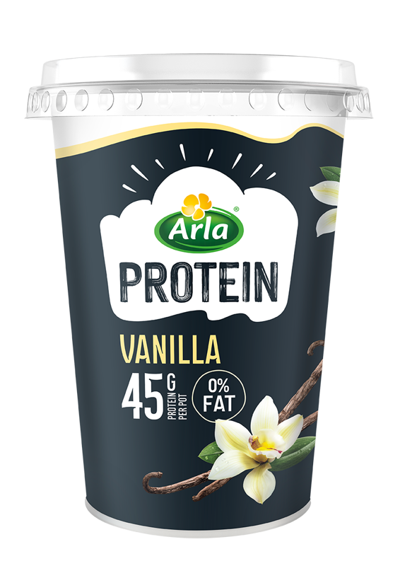 Arla Vanilla Protein Yogurt Pot 450g High Protein Arla UK arla-vanilla-protein-yogurt-pot-450g-high-protein-arla-uk