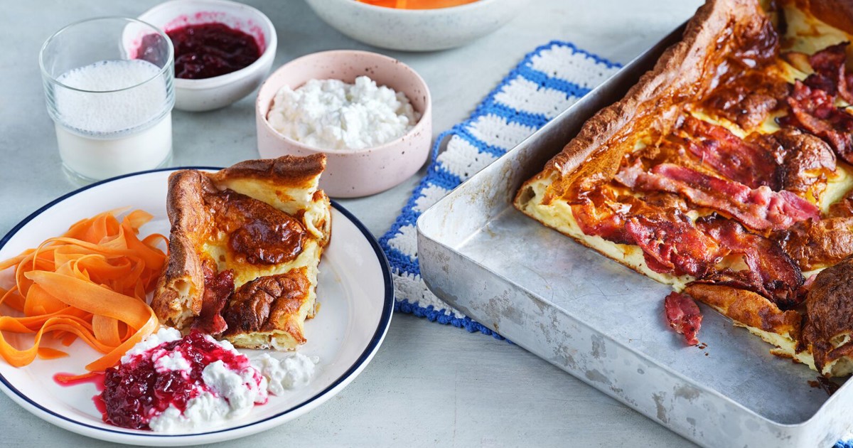 Krämig Älgskavspanna med Bacon och Ris