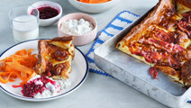 Ugnspannkaka med bacon