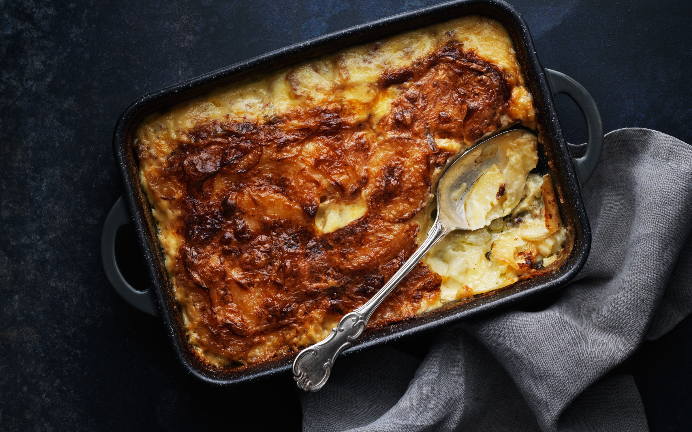 Kartoffelgratin mit Käse