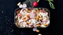 Krispig fänkålsslaw med yoghurtdressing