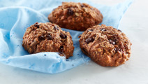 Saftige rugbrødsboller med chokolade