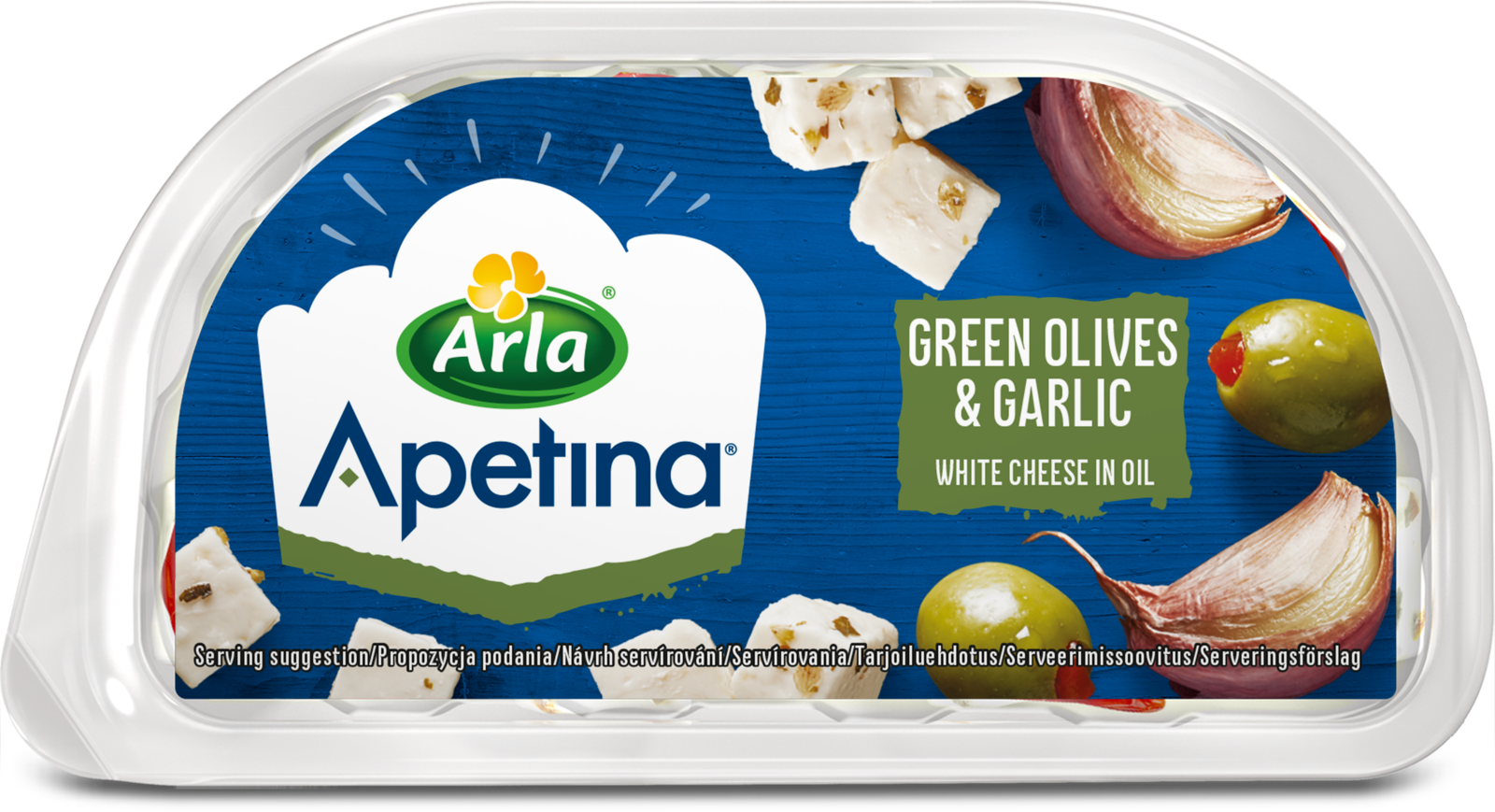 Snack Green Olives & Garlic 100 g