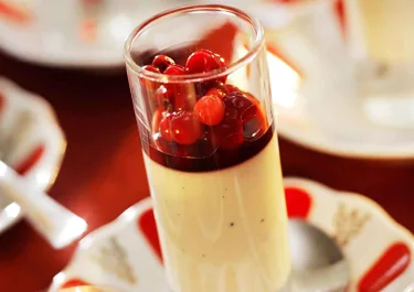 Glöggpannacotta