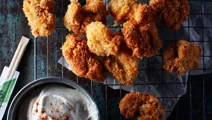 Chicken nuggets med masalakräm
