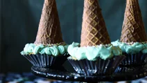 Muffins med häxhattar
