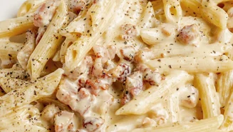 Macarrones a la carbonara