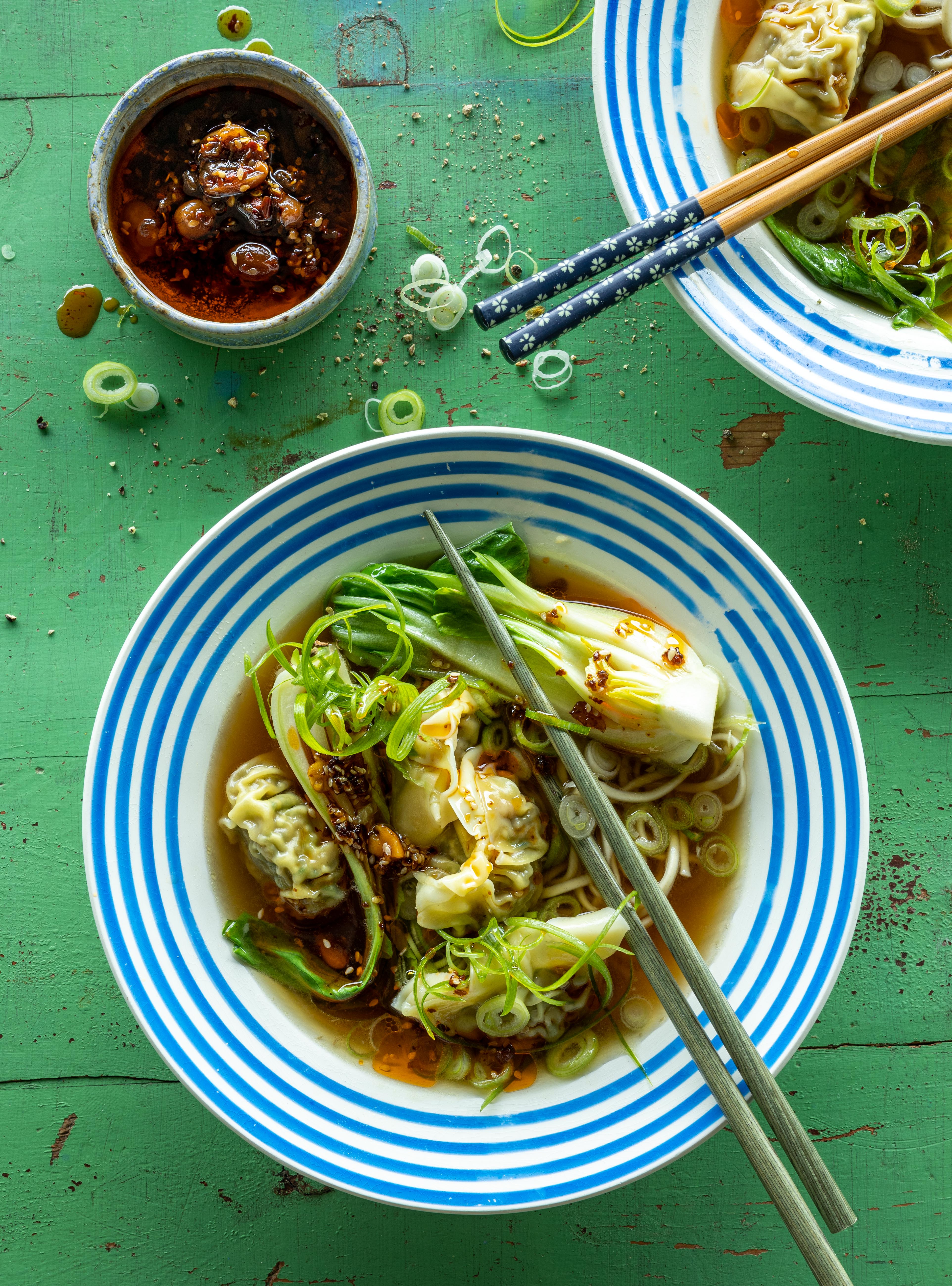 Wonton suppe