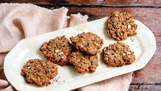 Oatmeal protein cookies