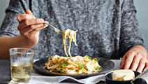 Katkarapucarbonara