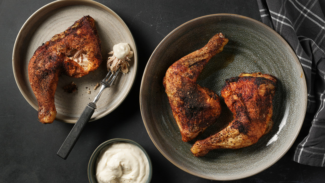 Μπούτια κοτόπουλου στο Air Fryer