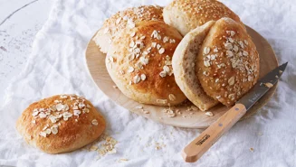 Glutenfritt hamburgerbröd