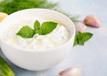 Raita with Mint