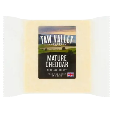 Taw Valley Mature Cheddar Cheese 200G