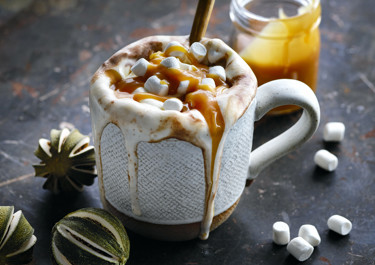 Lyxig mjölkchoklad med salted caramel