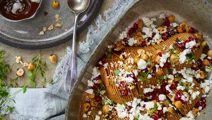 Hasselback pumpkin