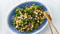 Kartoffelsalat med æg og oliven