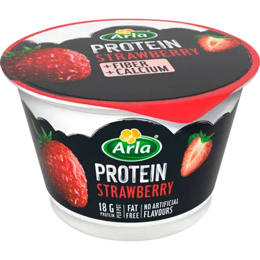 Arla Protein rahka mansikka-sitruunamelissa 200g laktoositon