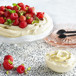 Mascarponekräm med färska jordgubbar