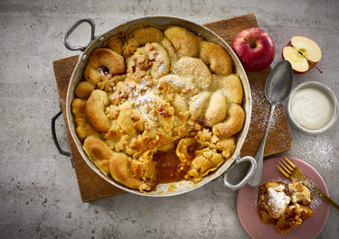 Bagt æblekage