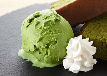 Bizcocho de té verde matcha