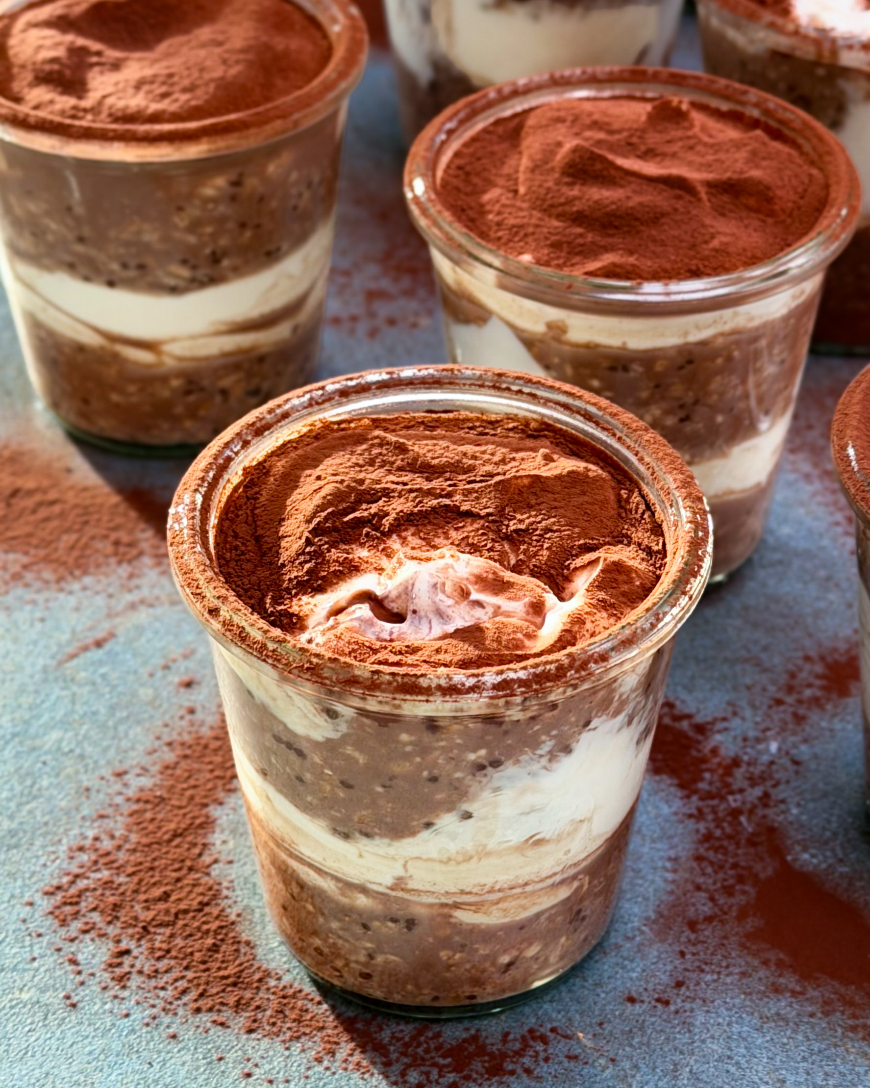 Tiramisu overnight oats